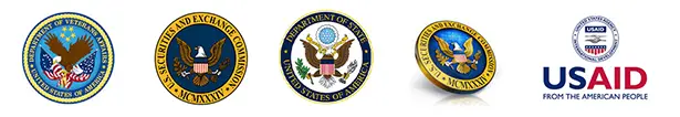 Federal agency partner logos, group A