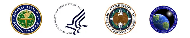 Federal agency partner logos, group B
